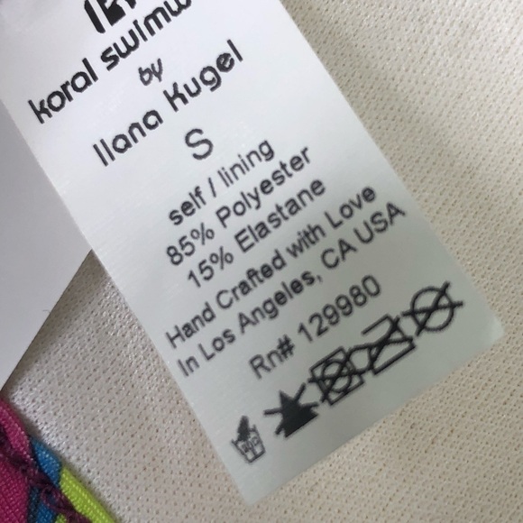 KORAL by llann Kugel floral bikini top - Picture 11 of 13